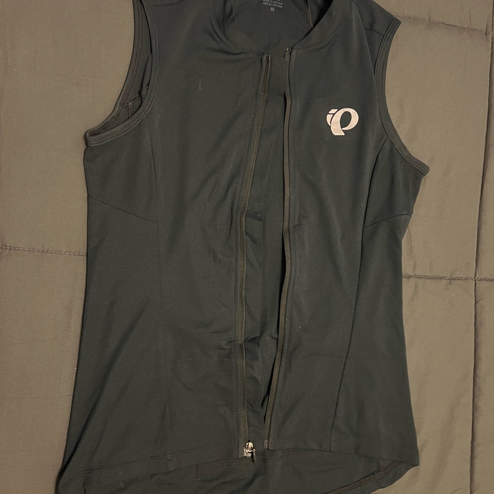 Pearl Izumi Women's Black Zip-Up Cycling Top